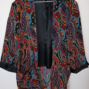 Vibrant Paisley Women's Blazer